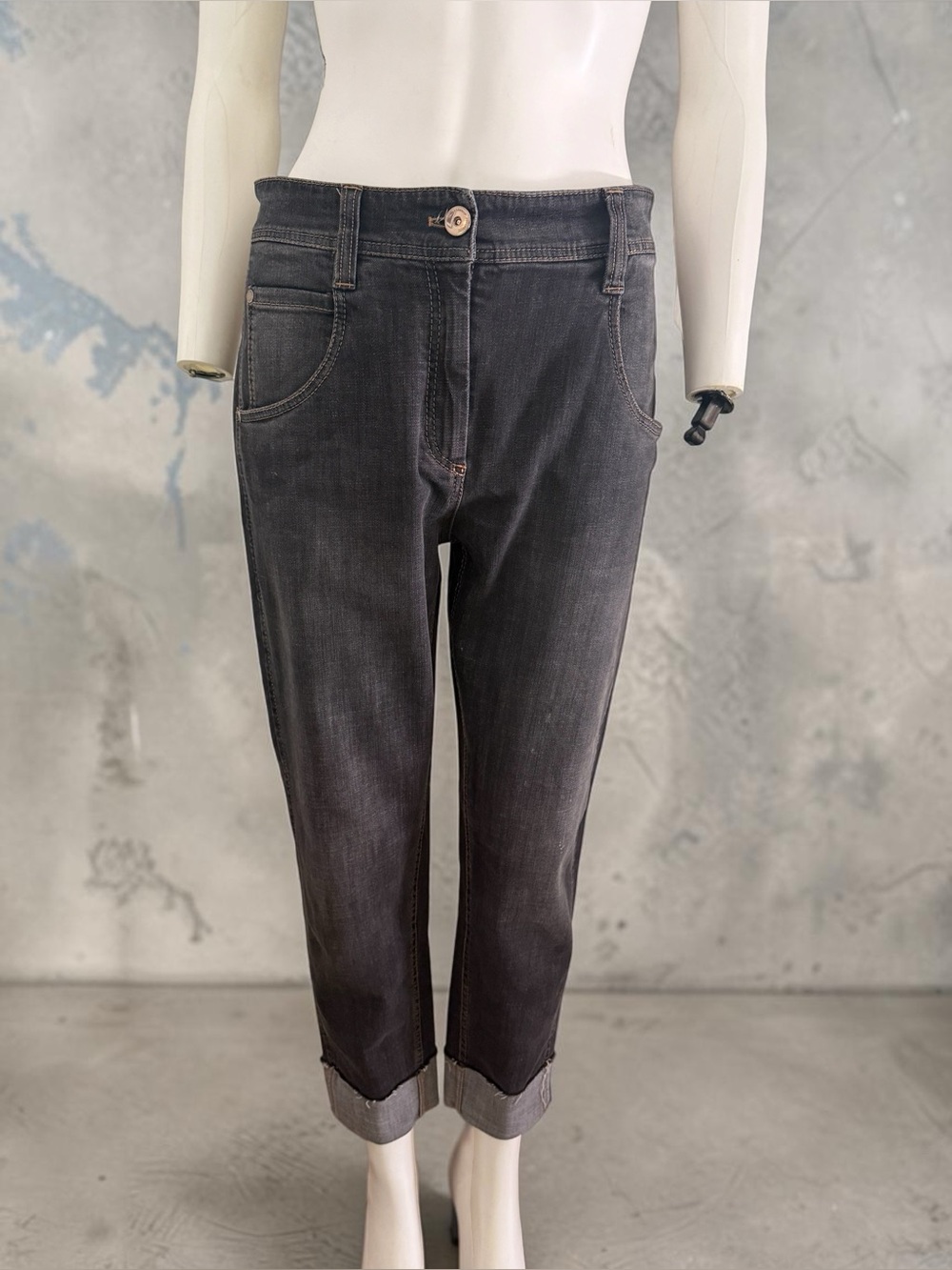 Brunello Cucinelli-The straight leg Jean